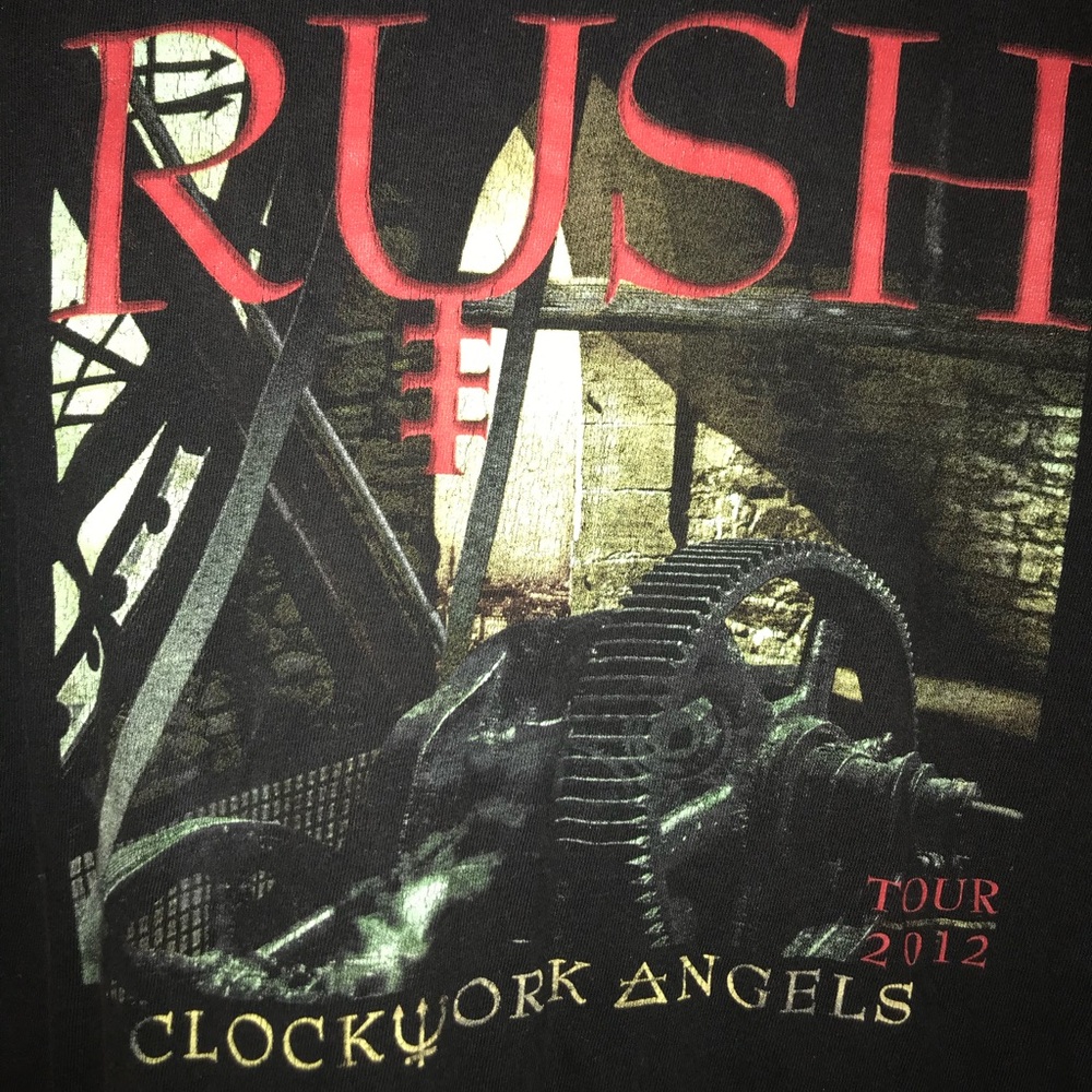Look cool with an authentic Rush Concert Shirt M